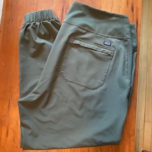 Patagonia Women’s Happy Hike Studio Pants, Basin Green, XL